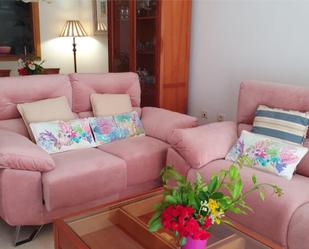 Living room of Apartment to rent in Roquetas de Mar  with Air Conditioner, Terrace and Swimming Pool