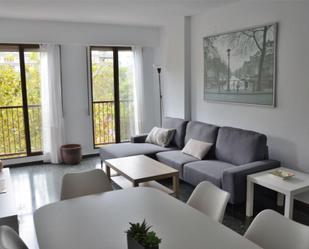 Living room of Flat to rent in  Valencia Capital  with Air Conditioner and Balcony