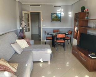 Living room of Flat to rent in Alicante / Alacant  with Air Conditioner, Heating and Private garden