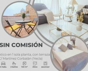 Living room of Attic for sale in Yecla  with Terrace and Balcony