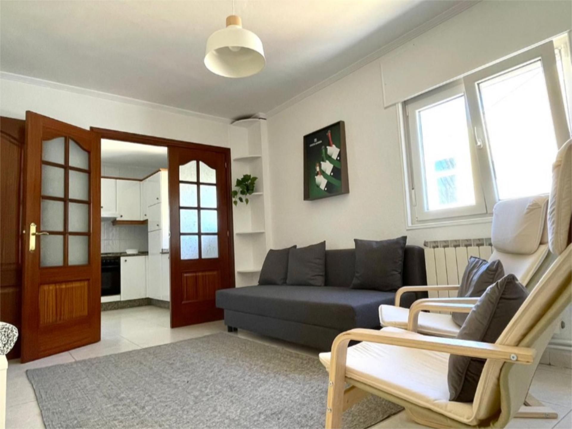 Living room of Flat to share in Lugo Capital  with Heating and Furnished