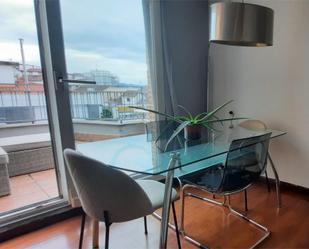 Dining room of Attic to rent in Gijón 