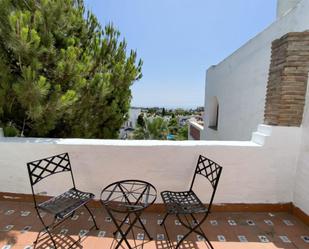 Terrace of Flat for sale in Estepona  with Air Conditioner, Terrace and Swimming Pool