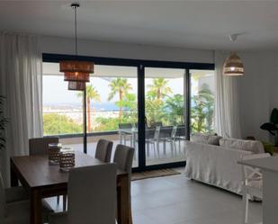 Dining room of Flat to rent in Estepona  with Air Conditioner, Terrace and Swimming Pool