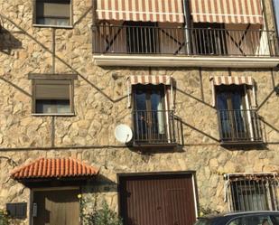 Exterior view of House or chalet for sale in Santibáñez de la Sierra  with Air Conditioner, Terrace and Balcony