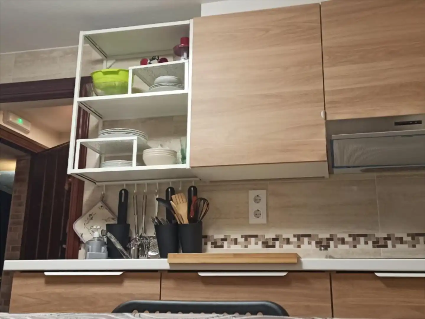 Einfamilien-Reihenhaus zur Miete in Lugar Tereñes, 18, Ribadesella Küche von Einfamilien-Reihenhaus zur Miete in Ribadesella mit Terrasse