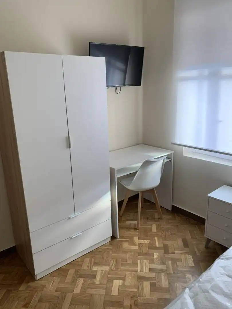 Room in Calle Cardenal Frías, 5, Santa Bárbara Bedroom of Flat for share in Soria Capital with Heating, Parquet flooring and Furnished