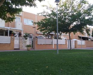 Exterior view of Single-family semi-detached for sale in Ciudad Real Capital  with Air Conditioner and Swimming Pool