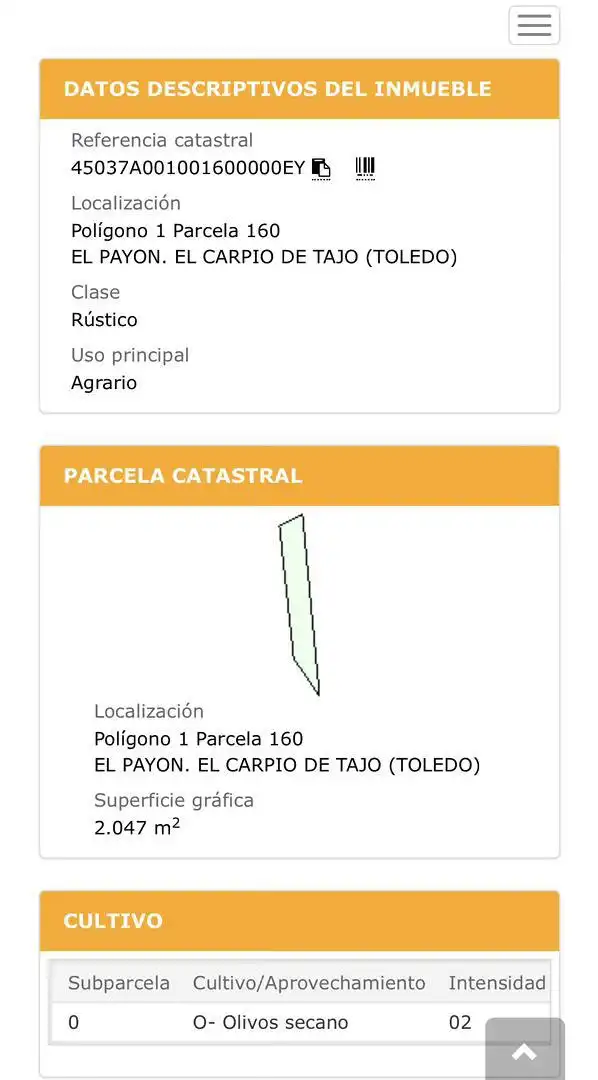 Land for sale in Calle Avapies, 28, El Carpio de Tajo Exterior view of Land for sale in El Carpio de Tajo