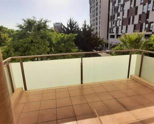 Terrace of Flat to rent in Málaga Capital  with Terrace, Swimming Pool and Balcony