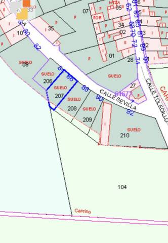 Terreno en Venta en Calle Sevilla, 82 en Medina de las Torres