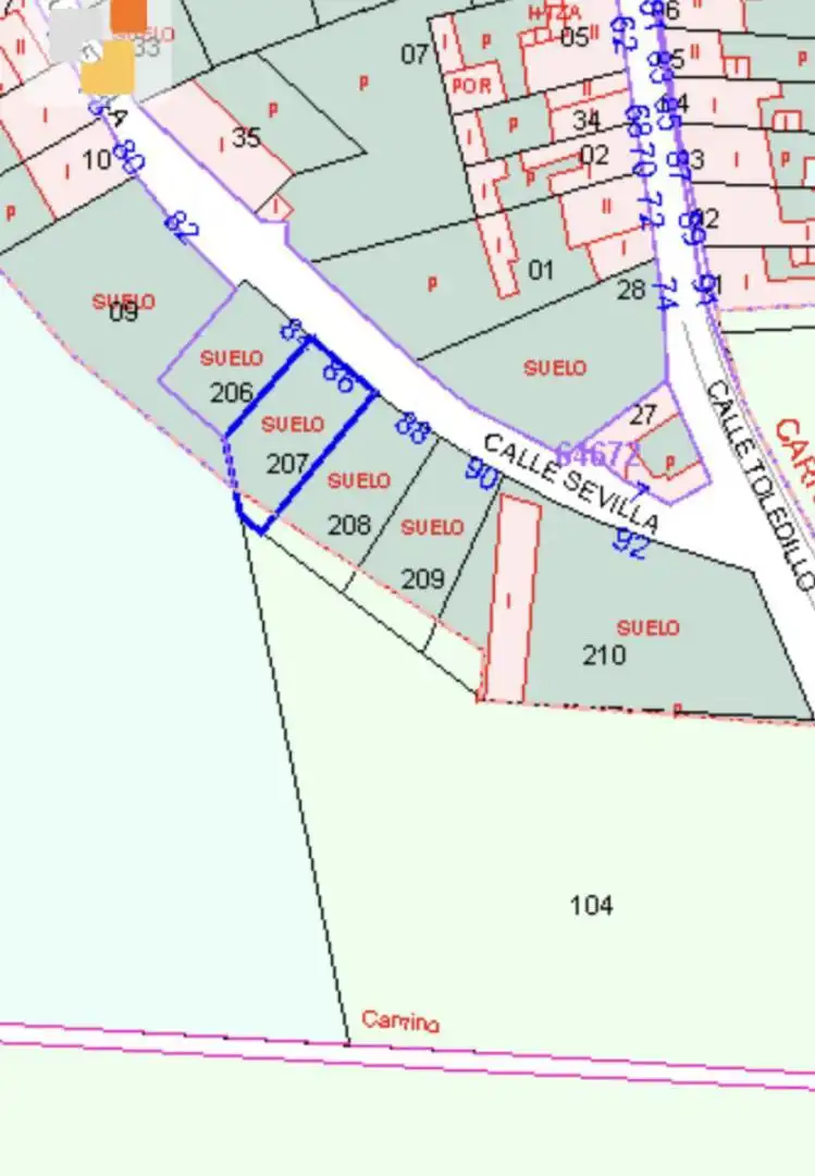 Terreno en venta en Medina de las Torres