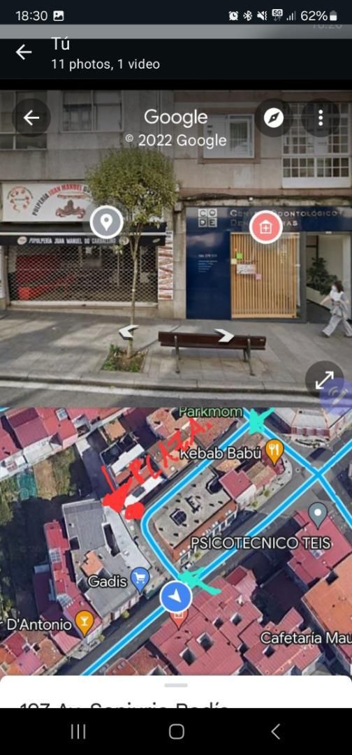 Exterior view of Garage to rent in Vigo 