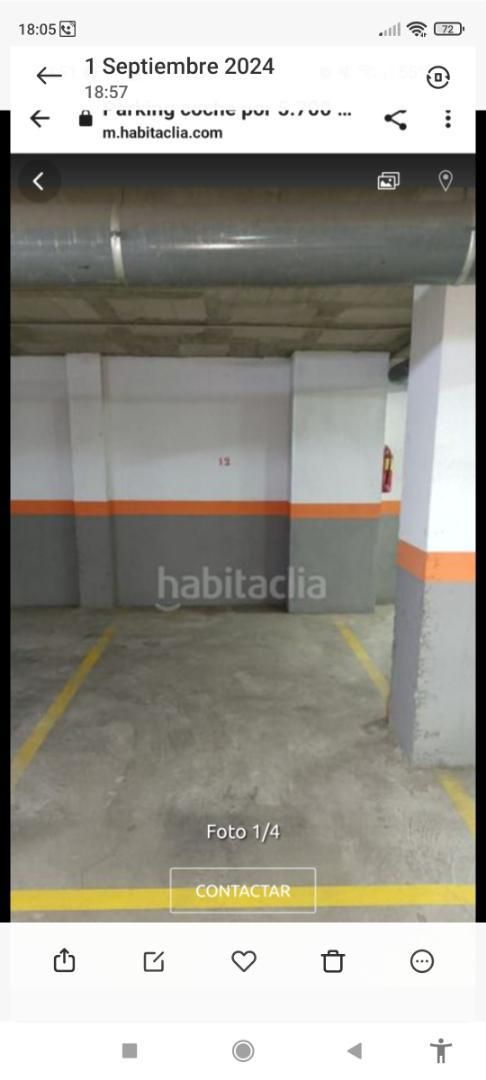 Aparcament de Garatge de lloguer en Águilas