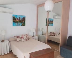 Bedroom of Loft to share in Calella  with Terrace