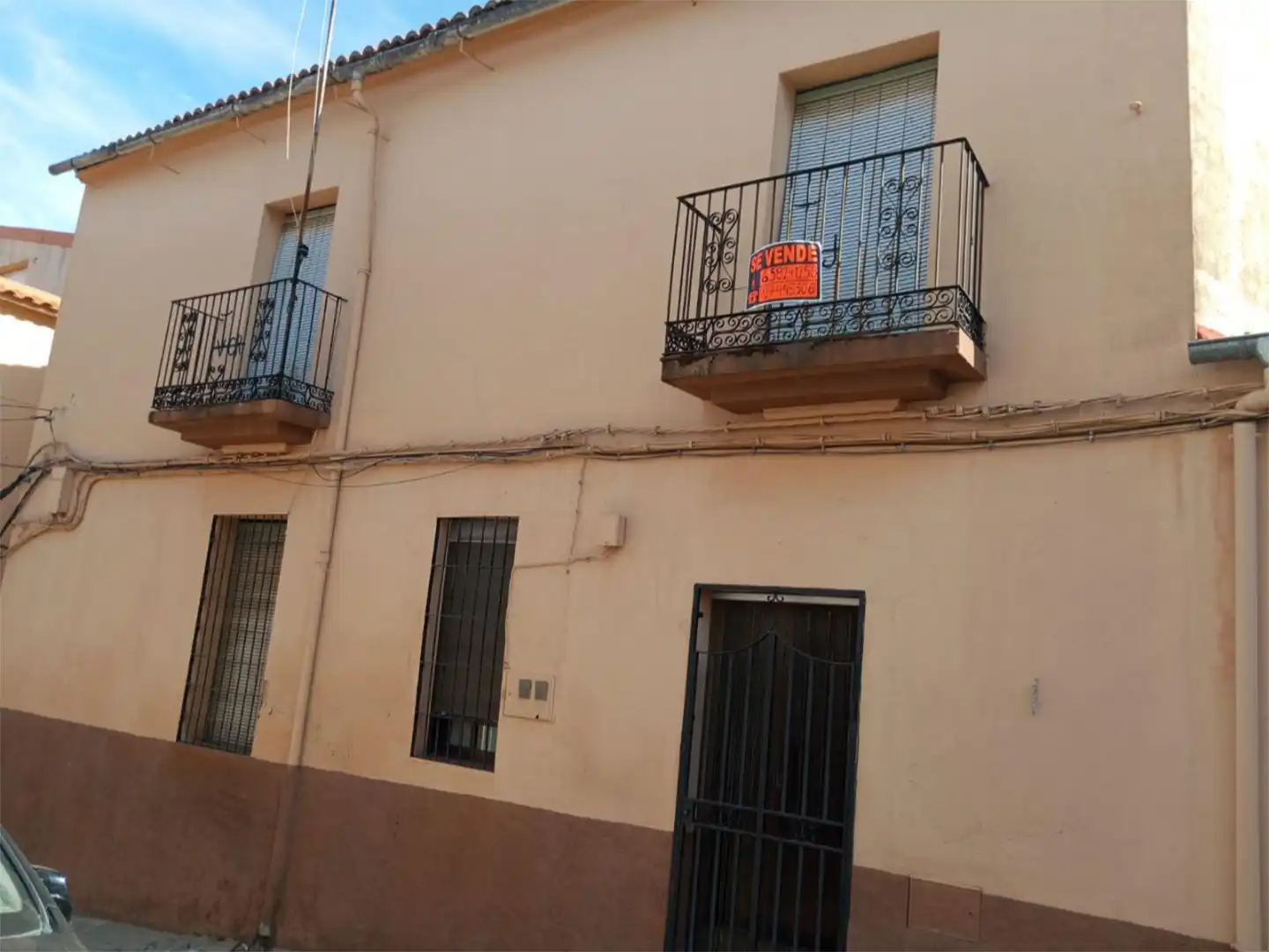 Exterior view of Detached homes for sale in Villanueva de la Sierra