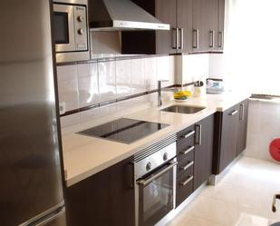 Kitchen of Flat to share in Salamanca Capital  with Air Conditioner, Terrace and Balcony