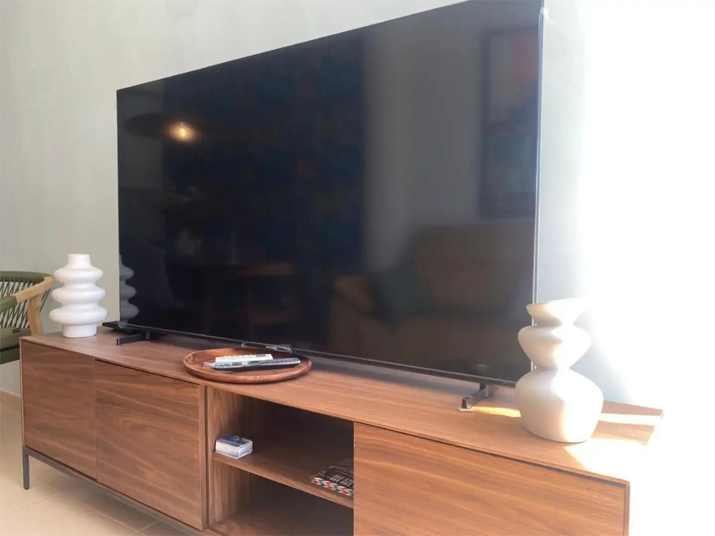 Living room of Flat for sale in Roquetas de Mar  with Air Conditioner, Heating and Furnished