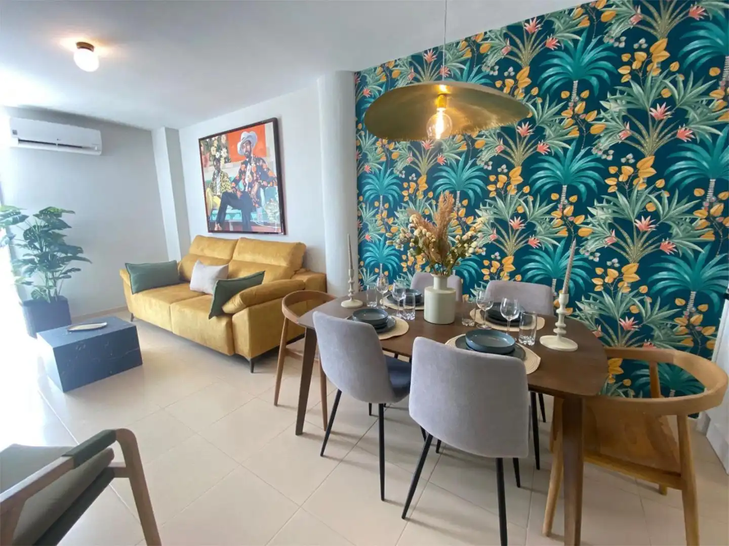 Dining room of Flat for sale in Roquetas de Mar  with Air Conditioner, Heating and Furnished