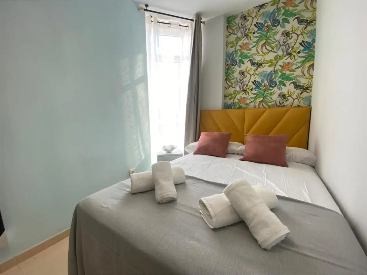 Bedroom of Flat for sale in Roquetas de Mar  with Air Conditioner, Heating and Furnished