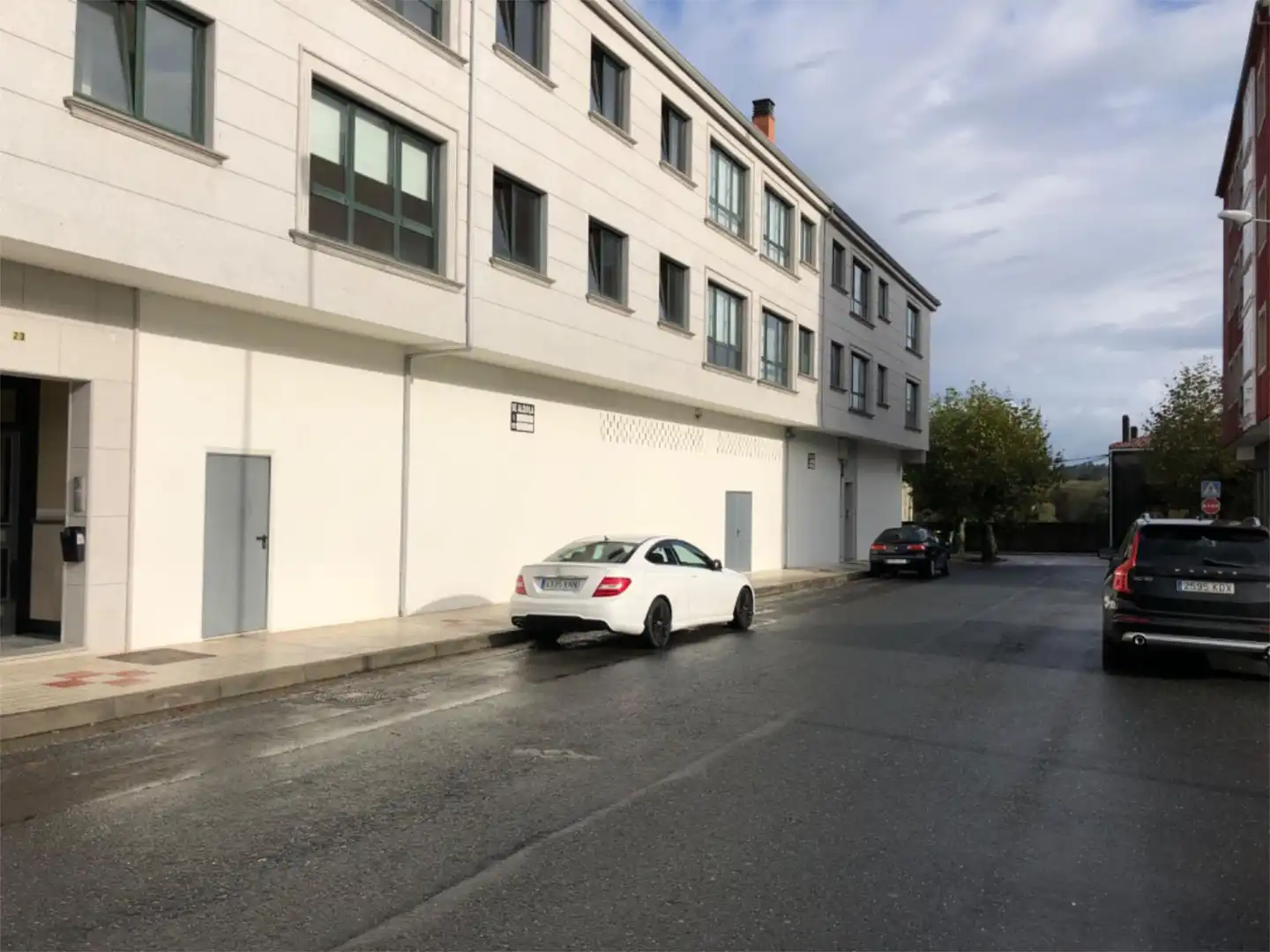Vista exterior de Local de alquiler en A Laracha  