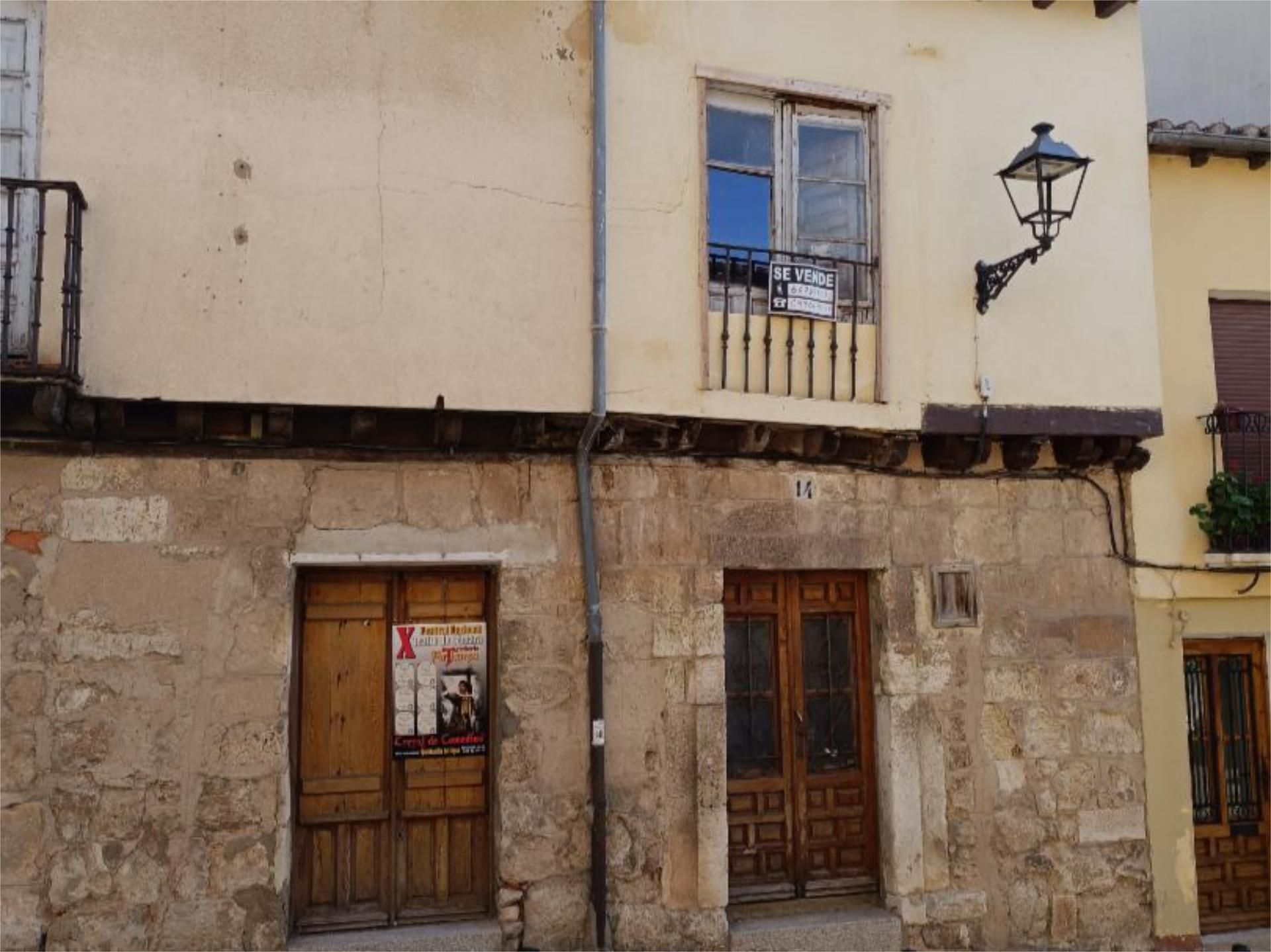 Vista exterior de Casa adosada en venta en Lerma con Jardín privado y Terraza