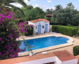 Piscina de Casa o xalet en venda en Dénia amb Terrassa i Piscina