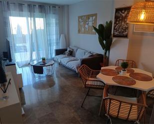 Living room of Flat to share in Estepona  with Air Conditioner, Terrace and Swimming Pool