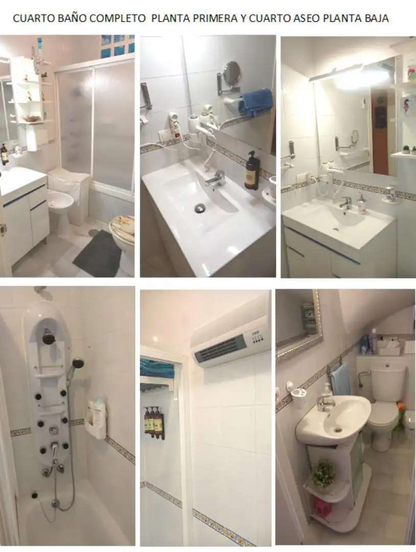 Casa o chalet de alquiler en Avenida de las Cumbres, 11, Islantilla Golf Baño de Casa o chalet de alquiler en Islantilla con Aire acondicionado, Calefacción y Jardín privado