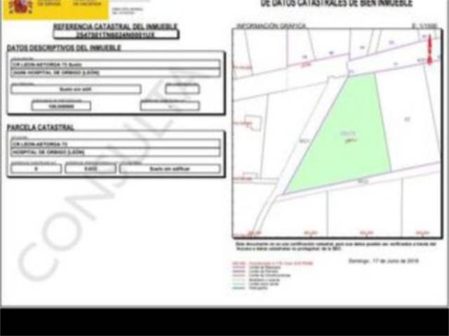 Terreno urbanizable en Venta en Carretera León-Astorga, 73 en Hospital de Órbigo