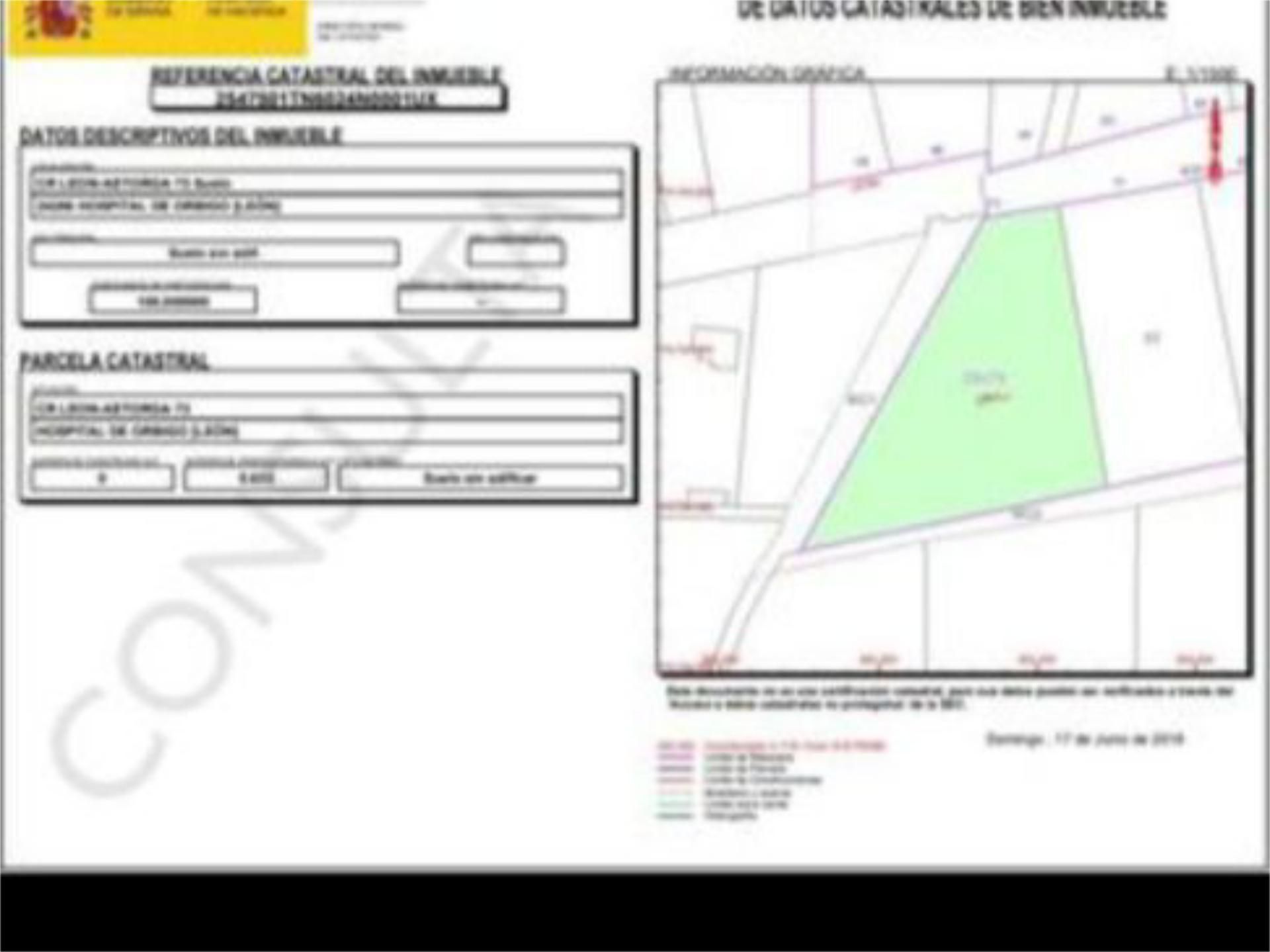 Constructible Land for sale in Hospital de Órbigo