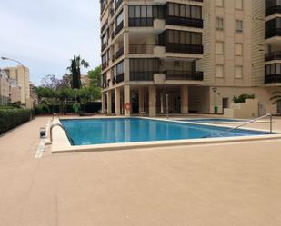 Piscina de Pis de lloguer en Benicasim / Benicàssim amb Aire condicionat, Terrassa i Piscina