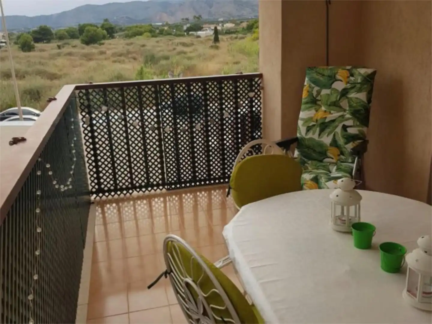 Wohnung zur Miete in Carrer Apòstol Santiago, 80, La Curva Terrasse von Wohnung zur Miete in Benicasim / Benicàssim mit Klimaanlage, Heizung und Privatgarten