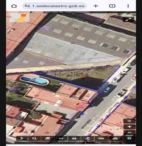 Terreno en Venta en Carrer de Montbrió, 22 en Poble