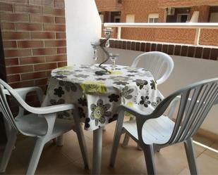 Terrace of Flat to rent in Oropesa del Mar / Orpesa  with Air Conditioner, Terrace and Swimming Pool