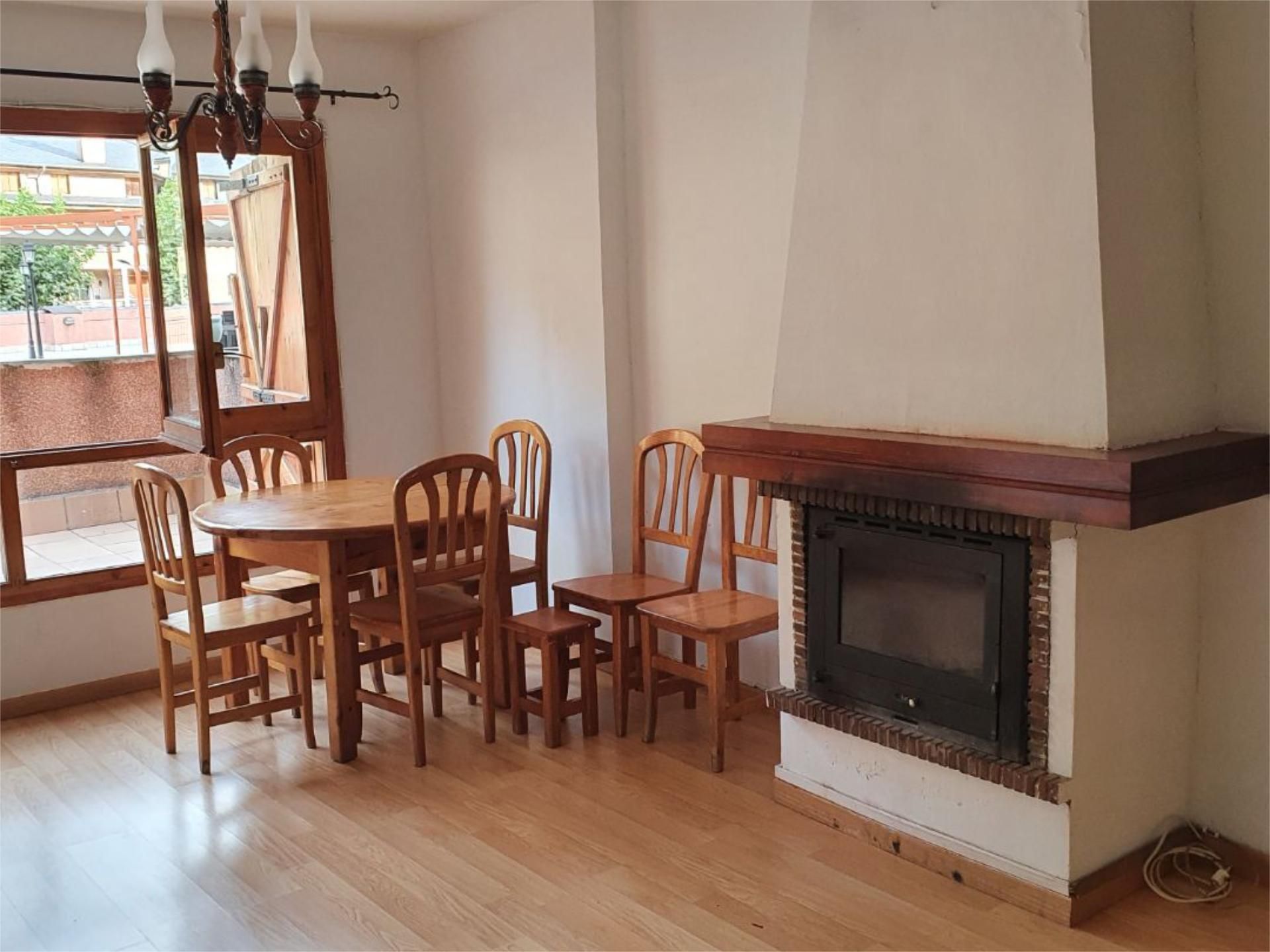Dining room of Flat for sale in Rialp  with Heating, Parquet flooring and Terrace