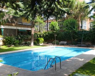 Swimming pool of Study to rent in  Madrid Capital  with Air Conditioner