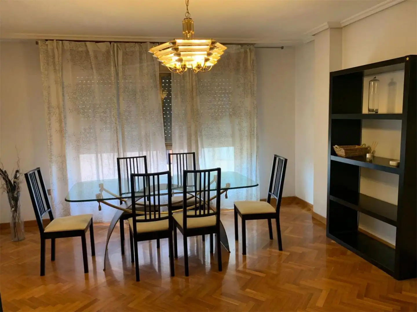 Flat for rent in Avenida de Los Pinos, 12, Santa María de Gracia Dining room of Flat for rent in Murcia Capital with Air Conditioner and Balcony