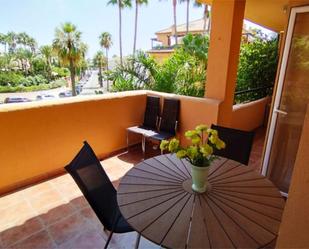 Terrace of Apartment to rent in Marbella  with Air Conditioner, Terrace and Swimming Pool