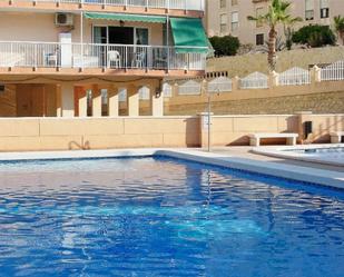 Piscina de Apartament en venda en El Campello amb Aire condicionat, Calefacció i Jardí privat