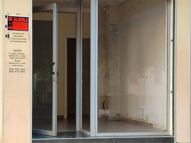 Local comercial en Alquiler en Plaza Zaragoza, 2 en Utebo