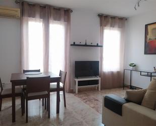 Living room of Flat to rent in  Madrid Capital  with Air Conditioner and Balcony