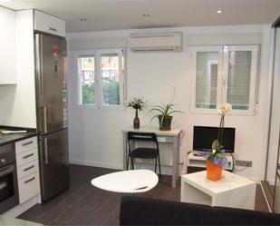 Living room of Apartment to rent in  Madrid Capital  with Air Conditioner