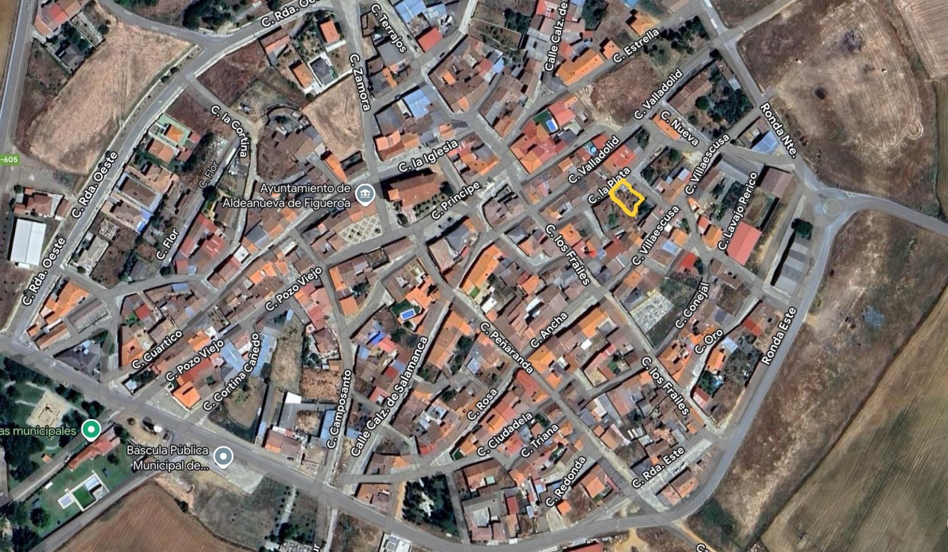 Exterior view of Land for sale in Aldeanueva de Figueroa