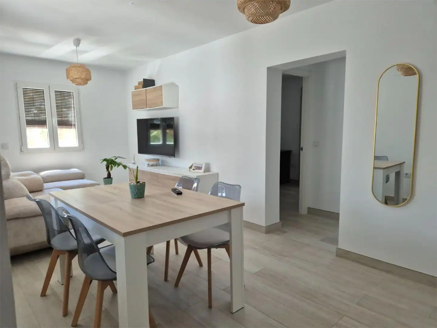 Dining room of Flat for sale in Peñaflor  with Air Conditioner, Heating and Furnished