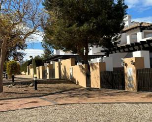 Vista exterior de Casa o xalet en venda en Fuente Álamo de Murcia amb Aire condicionat, Terrassa i Piscina