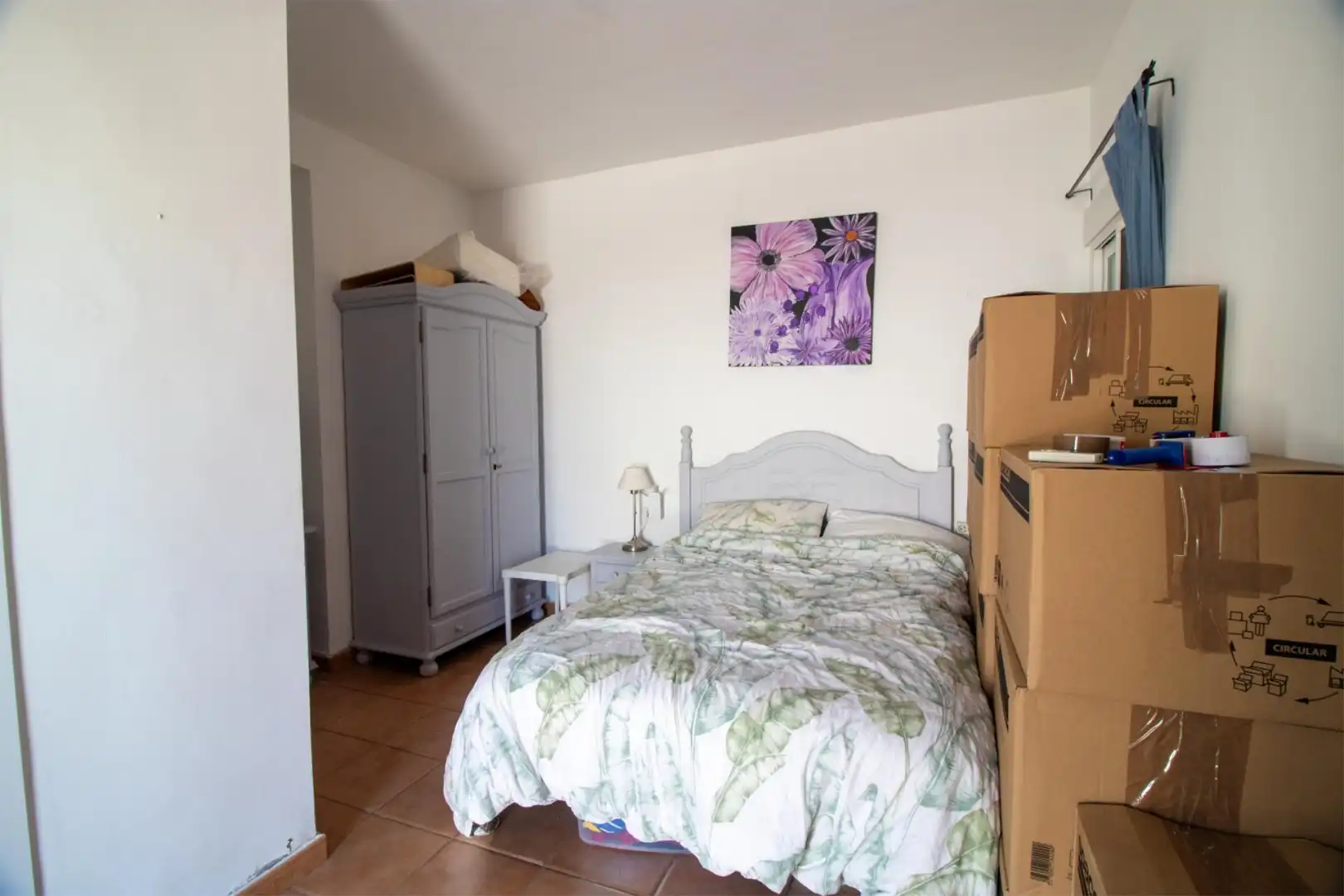 Casa adosada en venda a Travesía Chorro Bermejo, 2, Álora Dormitori de Casa adosada en venda en Álora amb Aire condicionat, Calefacció i Jardí privat