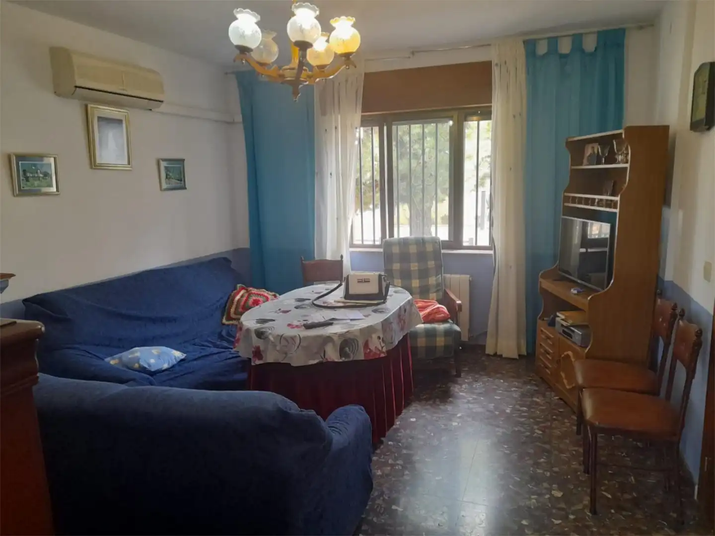 Sala d'estar de Casa o xalet en venda en Alquife amb Calefacció, Jardí privat i Terrassa