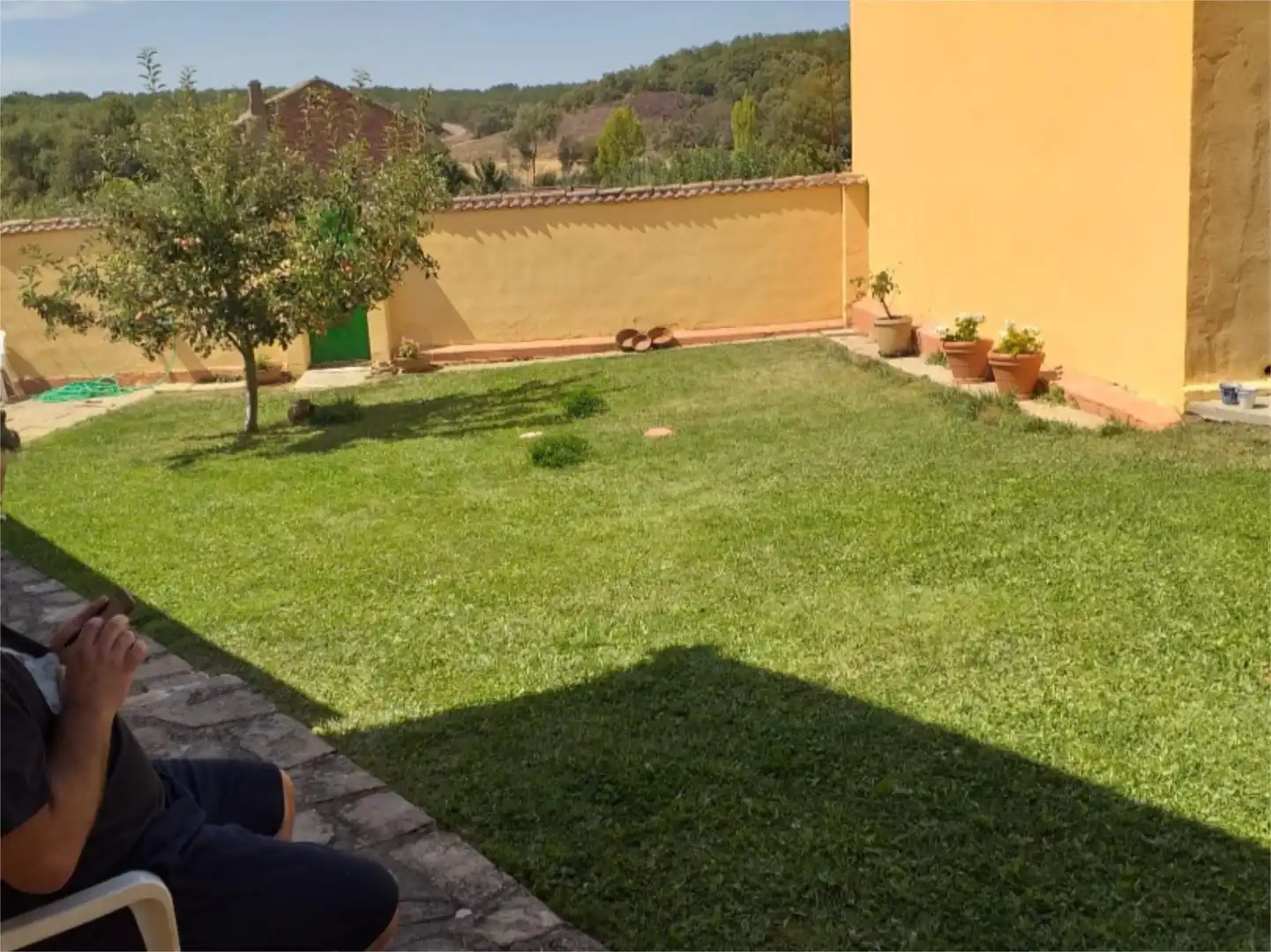 Wohnung zum Verkauf in Calle Iglesia René, 4, Saldaña Garten von Wohnung zum Verkauf in Saldaña mit Privatgarten, Parkett und Möbliert
