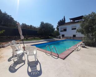 Swimming pool of House or chalet for sale in Les Borges Blanques  with Terrace, Swimming Pool and Balcony